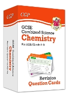 Book Cover for GCSE Combined Science: Chemistry AQA Revision Question Cards by CGP Books