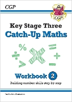 Book Cover for KS3 Maths Catch-Up Workbook 2 (With Answers) by CGP Books