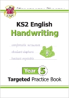 Book Cover for KS2 English Year 5 Handwriting Targeted Practice Book by CGP Books