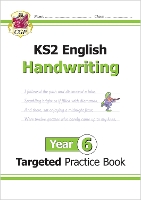 Book Cover for KS2 English Year 6 Handwriting Targeted Practice Book by CGP Books