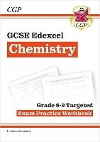 Book Cover for New GCSE Chemistry Edexcel Grade 8-9 Targeted Exam Practice Workbook (includes answers) by CGP Books