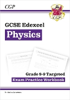 Book Cover for New GCSE Physics Edexcel Grade 8-9 Targeted Exam Practice Workbook (includes answers) by CGP Books