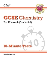 Book Cover for GCSE Chemistry: Edexcel 10-Minute Tests (includes answers) by CGP Books