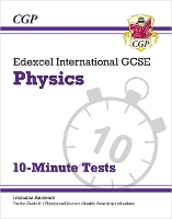 Book Cover for Edexcel International GCSE Physics by CGP Books