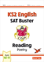 Book Cover for KS2 English Reading SAT Buster: Poetry - Book 2 (for the 2024 tests) by CGP Books