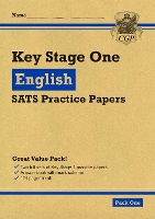 Book Cover for KS1 English SATS Practice Papers by CGP Books