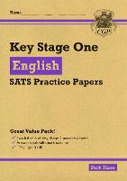 Book Cover for KS1 English SATS Practice Papers by CGP Books