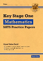 Book Cover for KS1 Maths SATS Practice Papers: Pack 1 (for end of year assessments) by CGP Books