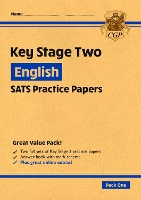 Book Cover for KS2 English SATS Practice Papers: Pack 1 - for the 2024 tests (with free Online Extras) by CGP Books