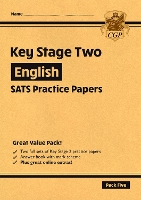 Book Cover for KS2 English SATS Practice Papers by CGP Books