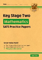 Book Cover for KS2 Maths SATS Practice Papers by CGP Books