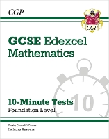 Book Cover for GCSE Maths Edexcel 10-Minute Tests - Foundation (includes Answers) by CGP Books