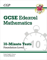 Book Cover for GCSE Maths Edexcel 10-Minute Tests - Foundation (Includes Answers) by CGP Books