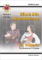 Book Cover for GCSE English Shakespeare - Much Ado About Nothing Workbook (Includes Answers) by CGP Books