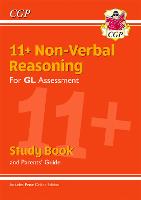 Book Cover for 11+ GL Non-Verbal Reasoning Study Book (With Parents' Guide & Online Edition) by CGP Books