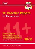 Book Cover for 11+ GL Practice Papers Mixed Pack - Ages 10-11 (With Parents' Guide & Online Edition) by CGP Books