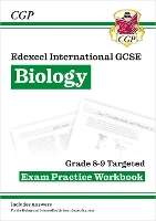 Book Cover for Edexcel International GCSE Biology Grade 8-9 Exam Practice Workbook (With Answers) by CGP Books