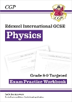 Book Cover for New Edexcel International GCSE Physics Grade 8-9 Exam Practice Workbook (with Answers) by CGP Books