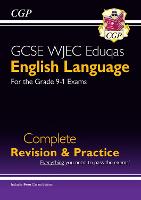 Book Cover for New GCSE English Language WJEC Eduqas Complete Revision & Practice (With Online Edition) by CGP Books