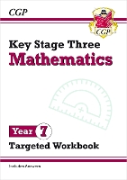 Book Cover for KS3 Maths Year 7 Targeted Workbook (with answers) by CGP Books