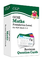 Book Cover for GCSE Maths AQA Revision Question Cards - Foundation by CGP Books