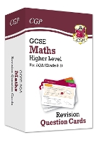 Book Cover for GCSE Maths AQA Revision Question Cards - Higher by CGP Books