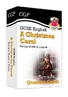 Book Cover for GCSE English - A Christmas Carol Revision Question Cards by CGP Books