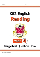 Book Cover for KS2 English Year 4 Reading Targeted Question Book by CGP Books