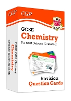 Book Cover for GCSE Chemistry OCR Gateway Revision Question Cards by CGP Books