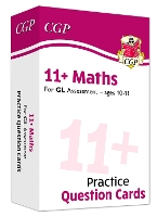 Book Cover for 11+ GL Maths Revision Question Cards - Ages 10-11 by CGP Books