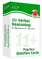 Book Cover for 11+ GL Verbal Reasoning Revision Question Cards - Ages 10-11 by CGP Books