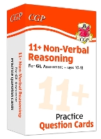 Book Cover for 11+ GL Non-Verbal Reasoning Revision Question Cards - Ages 10-11 by CGP Books