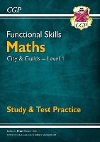 Book Cover for Functional Skills Maths: City & Guilds Level 1 - Study & Test Practice by CGP Books