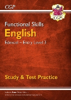 Book Cover for Functional Skills English: Edexcel Entry Level 3 - Study & Test Practice by CGP Books