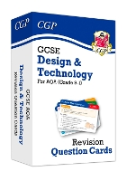 Book Cover for GCSE Design & Technology AQA Revision Question Cards by CGP Books