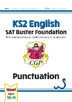 Book Cover for KS2 English SAT Buster Foundation by CGP Books