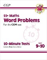 Book Cover for New 11+ CEM 10-Minute Tests Ages 9-10 by 