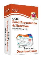 Book Cover for GCSE Food Preparation & Nutrition AQA Revision Question Cards by CGP Books
