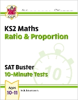 Book Cover for KS2 Maths SAT Buster 10-Minute Tests - Ratio & Proportion (for the 2024 tests) by CGP Books