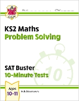 Book Cover for KS2 Maths SAT Buster 10-Minute Tests - Problem Solving (for the 2024 tests) by CGP Books