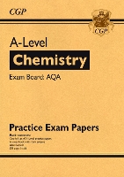 Book Cover for A-Level Chemistry AQA Practice Papers by CGP Books