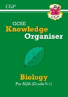 Book Cover for GCSE Biology AQA Knowledge Organiser by CGP Books