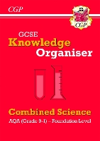 Book Cover for GCSE Combined Science AQA Knowledge Organiser - Foundation by CGP Books