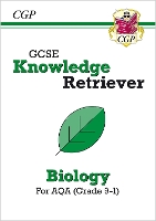 Book Cover for GCSE Biology AQA Knowledge Retriever by CGP Books