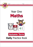 Book Cover for KS1 Maths Year 1 Daily Practice Book: Autumn Term by CGP Books