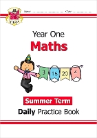 Book Cover for KS1 Maths Year 1 Daily Practice Book: Summer Term by CGP Books