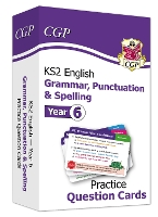 Book Cover for KS2 English Year 6 Practice Question Cards: Grammar, Punctuation & Spelling by CGP Books