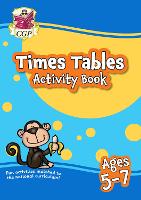 Book Cover for Times Tables Activity Book for Ages 5-7 by CGP Books