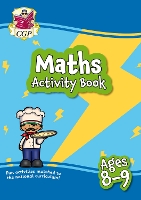 Book Cover for Maths Activity Book for Ages 8-9 by Michael Bushell