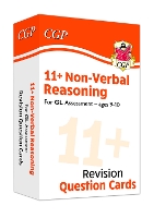 Book Cover for 11+ GL Revision Question Cards: Non-Verbal Reasoning - Ages 9-10 by CGP Books